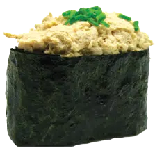 Sushi tartare thon