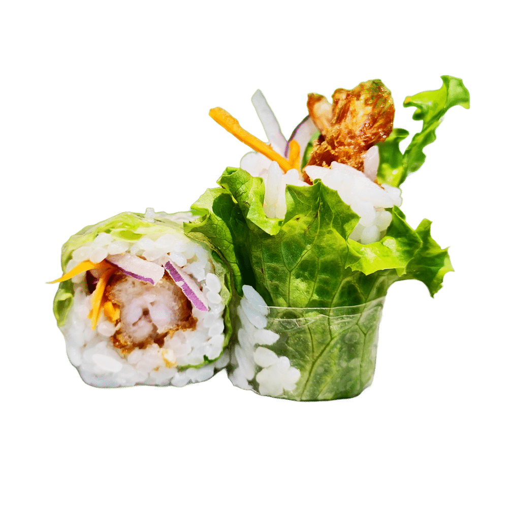 Springroll crevette tempura
