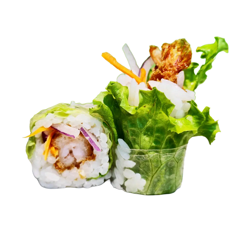 Springroll crevette tempura